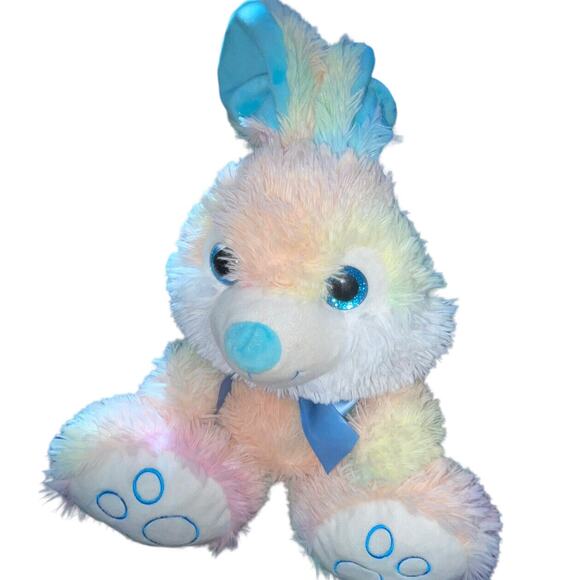 Homerbest Plush Bunny Rabbit Stuffed Animal Nursery Decor Shower Gift Pastel 16" - Picture 1 of 10